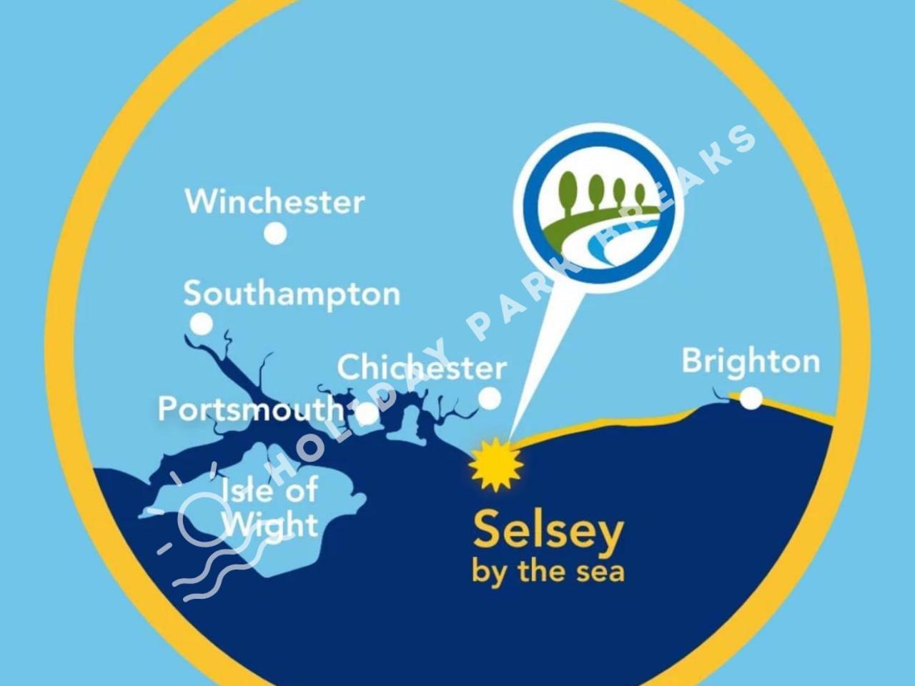 Haywood - 3 Bed Pet Friendly Holiday Home At Seal Bay Selsey Exterior photo